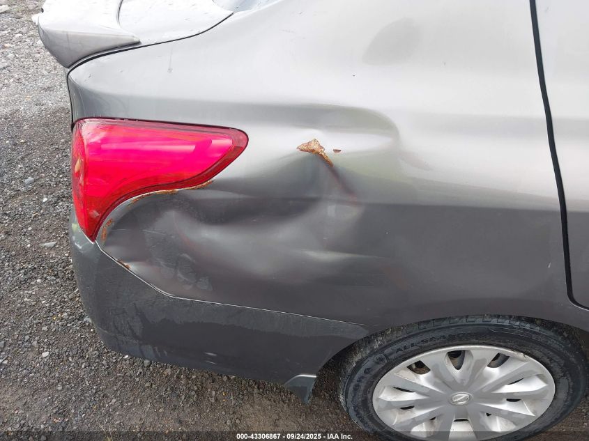 2017 Nissan Versa 1.6 S+ VIN: 3N1CN7AP5HL867169 Lot: 43306867