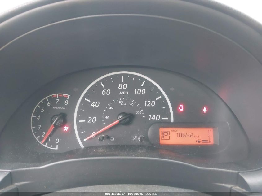 2017 Nissan Versa 1.6 S+ VIN: 3N1CN7AP5HL867169 Lot: 43306867