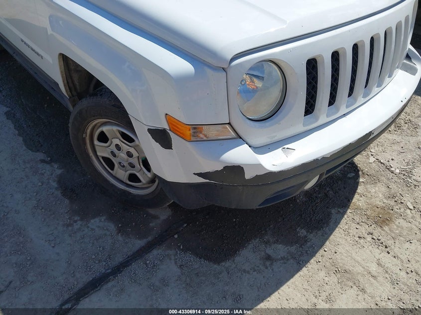 2017 JEEP PATRIOT SPORT FWD 1C4NJPBA9HD116030