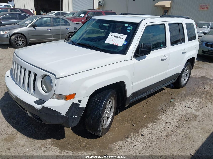 2017 JEEP PATRIOT SPORT FWD 1C4NJPBA9HD116030