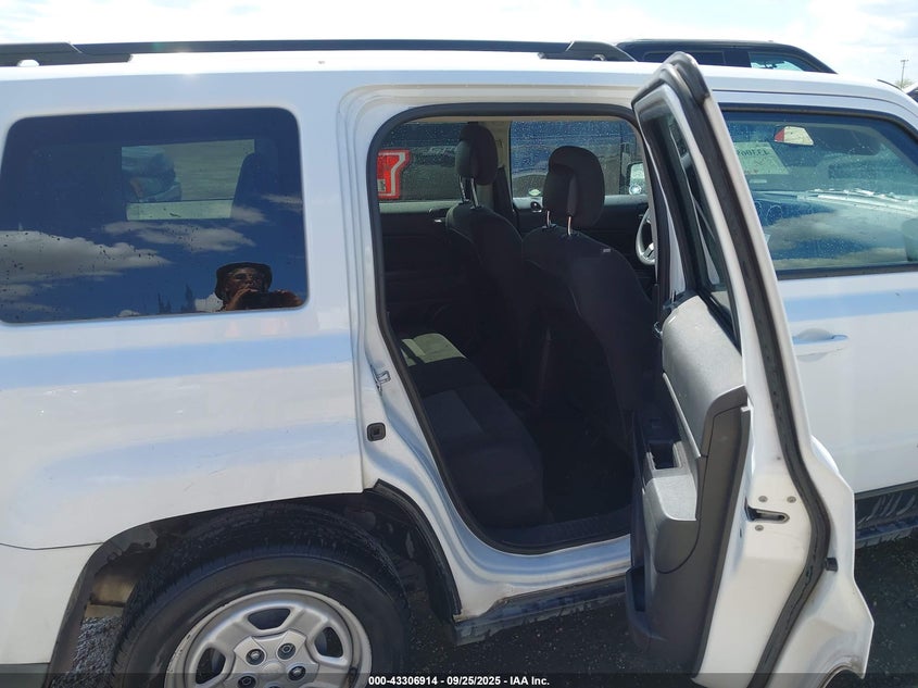 2017 JEEP PATRIOT SPORT FWD 1C4NJPBA9HD116030