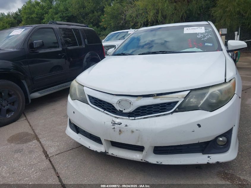 2012 Toyota Camry Se VIN: 4T1BF1FK1CU569809 Lot: 43306972