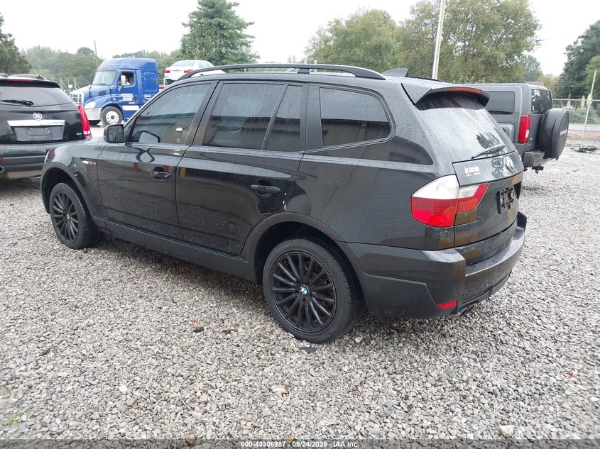 2008 BMW X3 3.0Si VIN: WBXPC93468WJ10197 Lot: 43306987