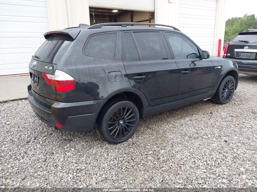 2008 BMW X3 3.0Si VIN: WBXPC93468WJ10197 Lot: 43306987
