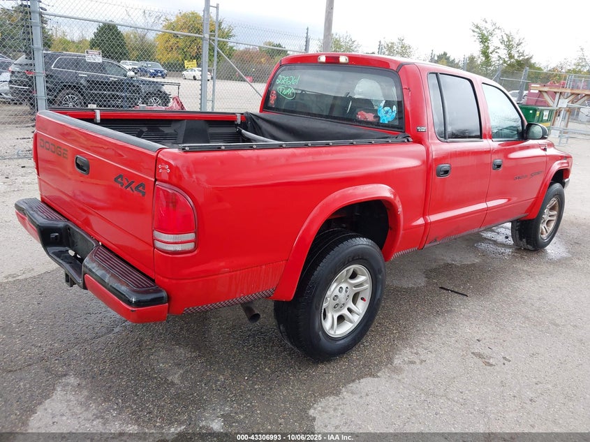 1B7HG2AN61S229261 2001 DODGE DAKOTA photo no. 4