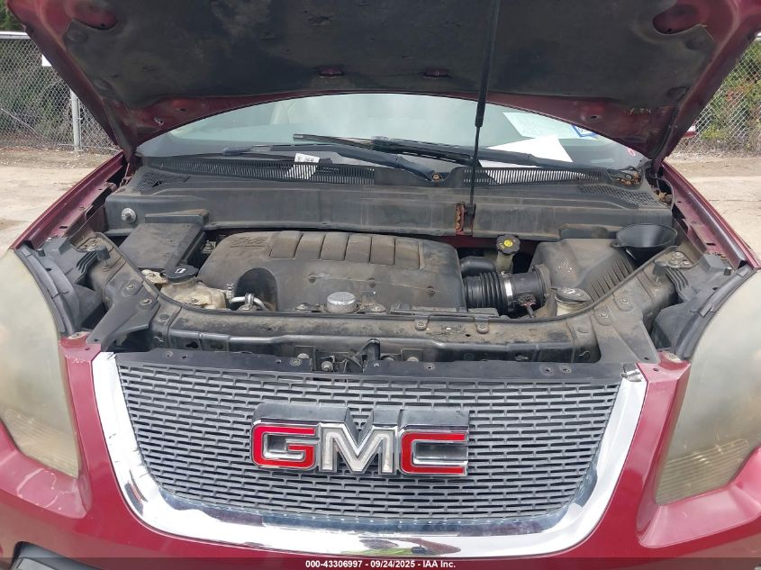 2010 GMC Acadia Slt-1 VIN: 1GKLRMED0AJ191490 Lot: 43306997