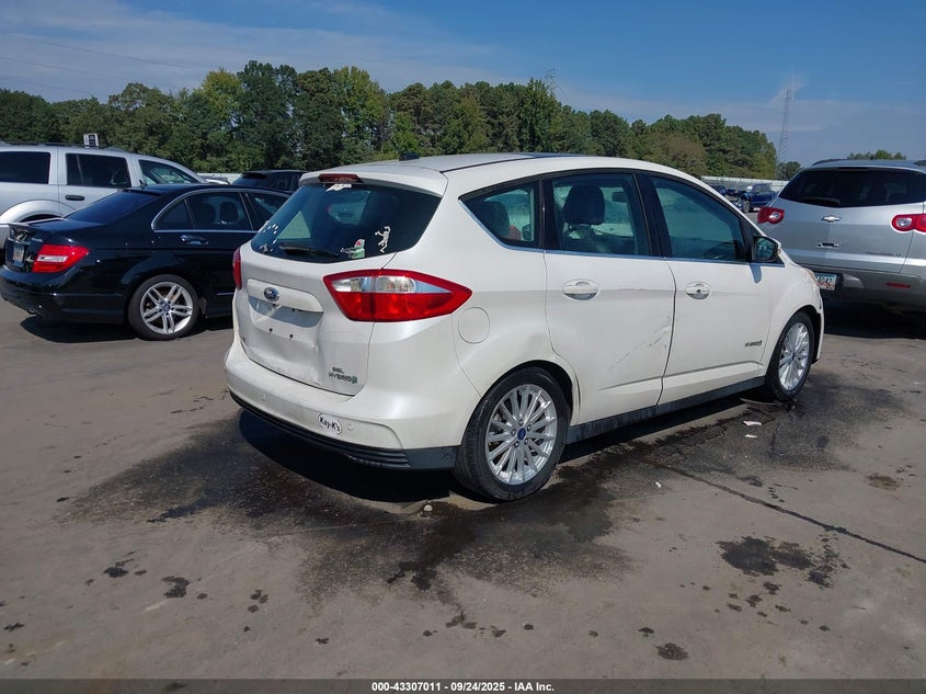 Vin: 1fadp5bu3dl541466, lot: 43801657, ford c-max hybrid sel 20134