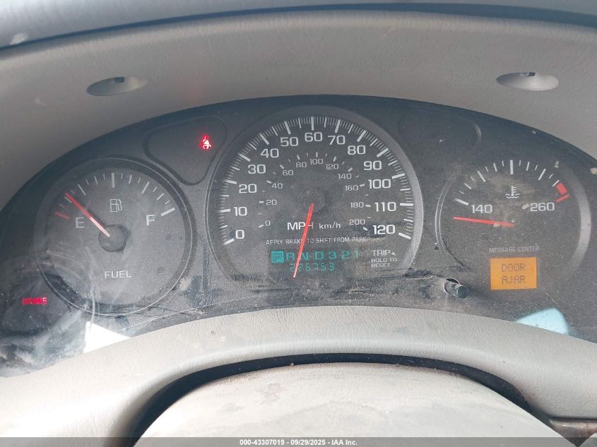 2004 Chevrolet Impala VIN: 2G1WF52E249269720 Lot: 43307019