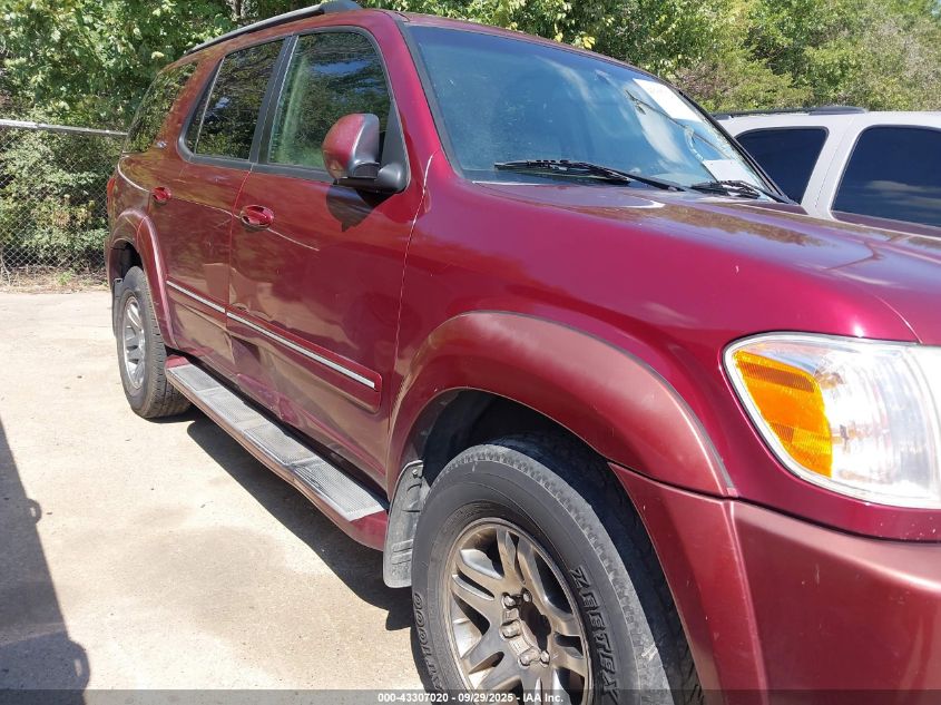 2007 Toyota Sequoia Sr5 V8 VIN: 5TDZT34A17S290372 Lot: 43307020