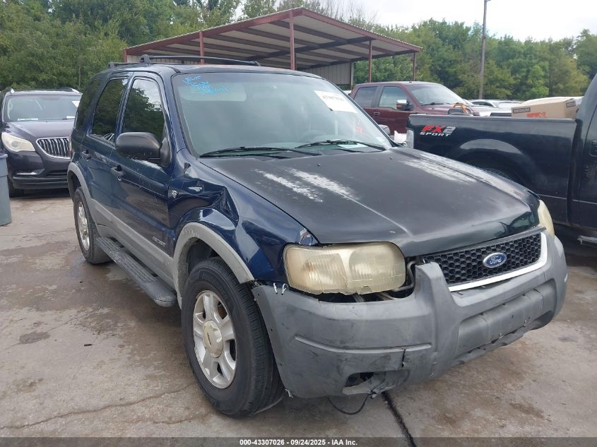 2002 Ford Escape Xlt VIN: 1FMYU03162KB54534 Lot: 43307026