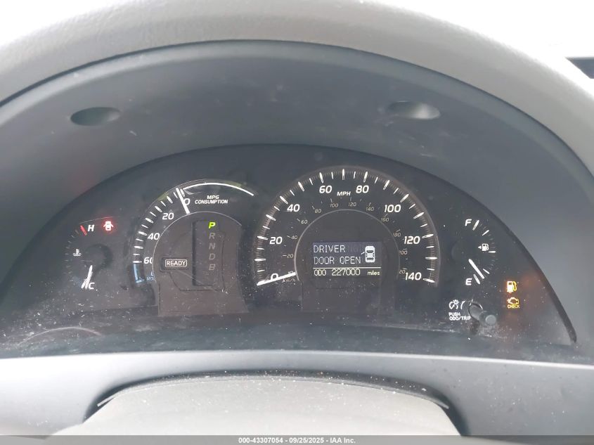 2009 Toyota Camry Hybrid VIN: JTNBB46K993052043 Lot: 43307054