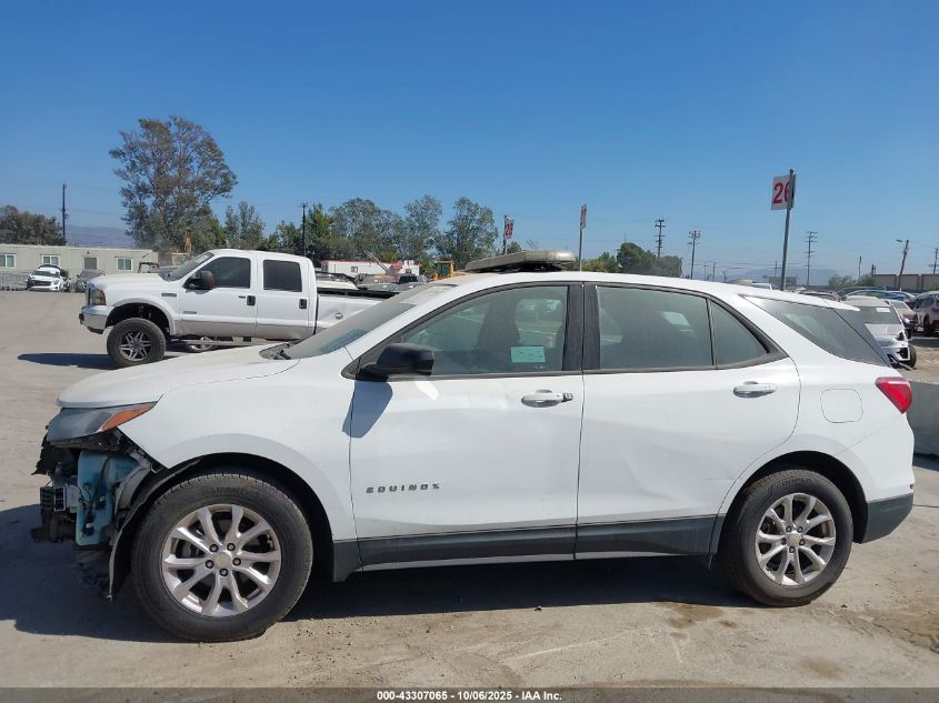 2018 Chevrolet Equinox Ls VIN: 3GNAXHEV0JS623834 Lot: 43307065