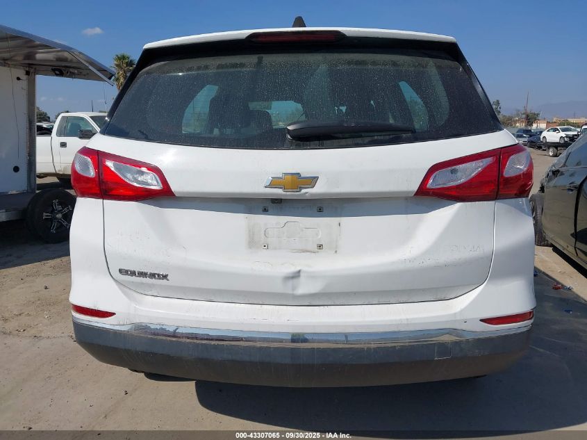 2018 Chevrolet Equinox Ls VIN: 3GNAXHEV0JS623834 Lot: 43307065