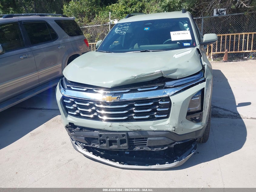 2025 Chevrolet Equinox Fwd Lt VIN: 3GNAXHEG1SL305041 Lot: 43307064