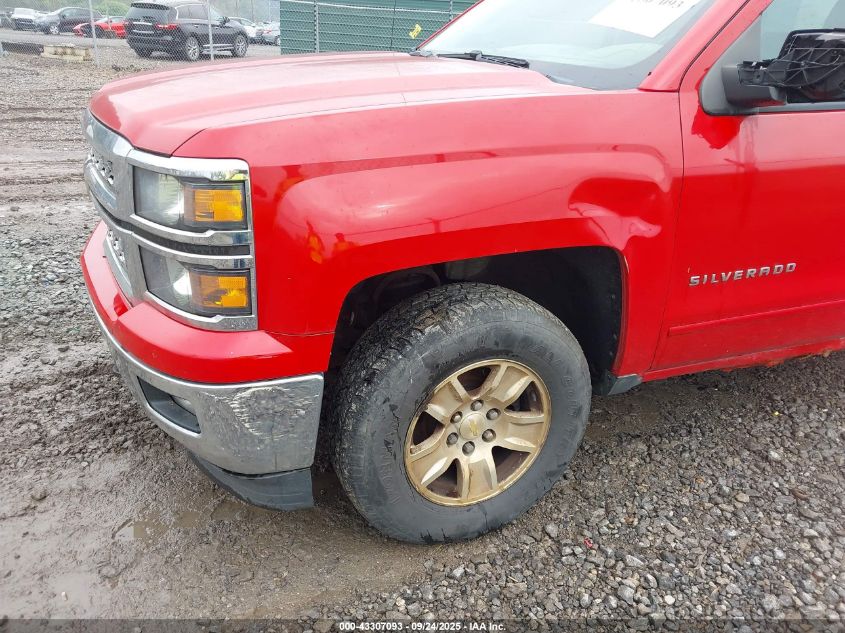 2015 Chevrolet Silverado 1500 1Lt VIN: 1GCVKREH3FZ166827 Lot: 43307093