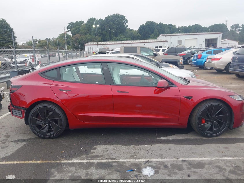 2024 Tesla Model 3 Performance All-Wheel Drive VIN: 5YJ3E1ET1RF882060 Lot: 43307097