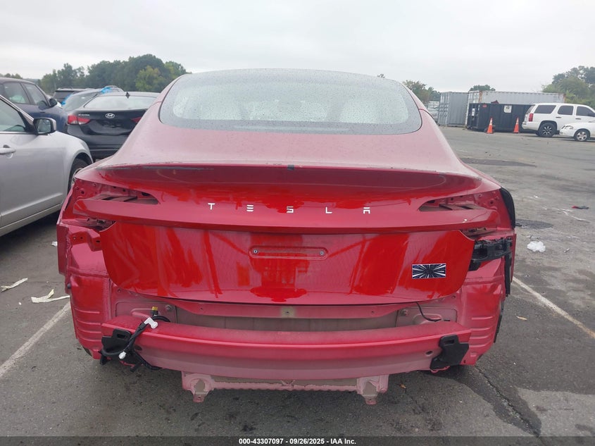 2024 Tesla Model 3 Performance All-Wheel Drive VIN: 5YJ3E1ET1RF882060 Lot: 43307097