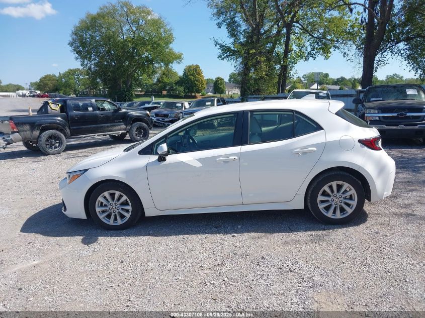 2023 Toyota Corolla Se VIN: JTND4MBE6P3198545 Lot: 43307108