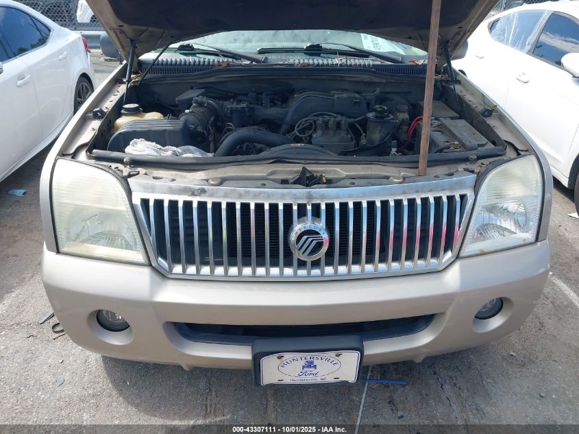 2004 Mercury Mountaineer VIN: 4M2DU86E34ZJ44757 Lot: 43307111