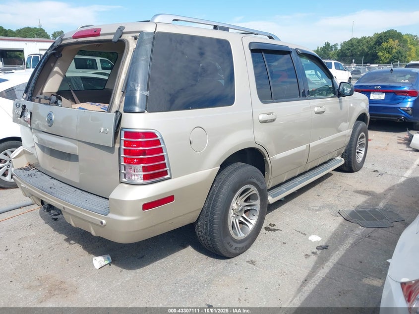 4M2DU86E34ZJ44757 2004 MERCURY MOUNTAINEER photo no. 4