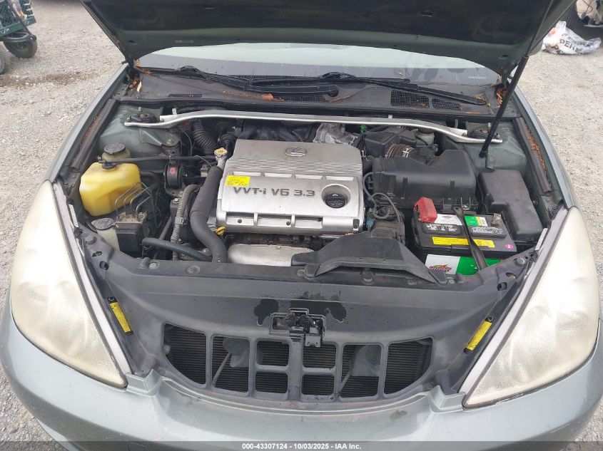 2005 Lexus Es 330 VIN: JTHBA30G555134886 Lot: 43307124