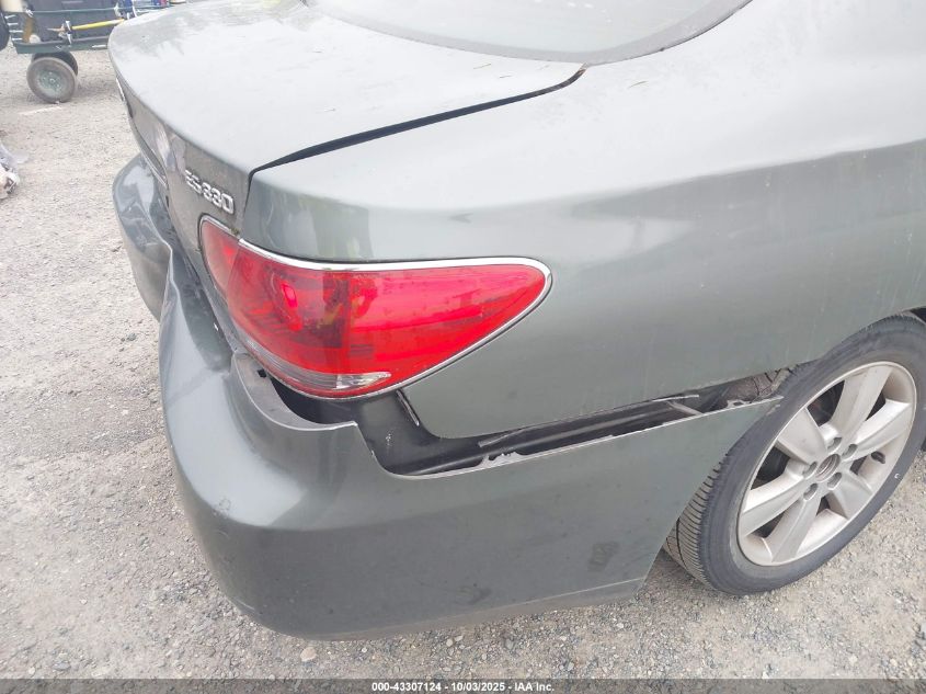 2005 Lexus Es 330 VIN: JTHBA30G555134886 Lot: 43307124