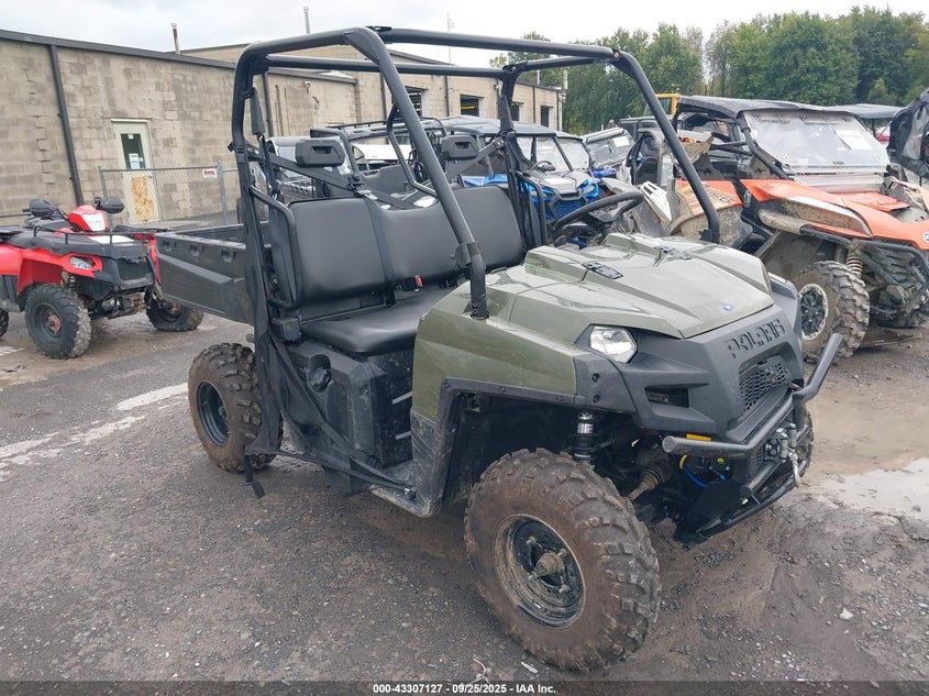 2025 Polaris Ranger 570 Full-Size green null gasoline 3NSCCA572SE025460 photo #1