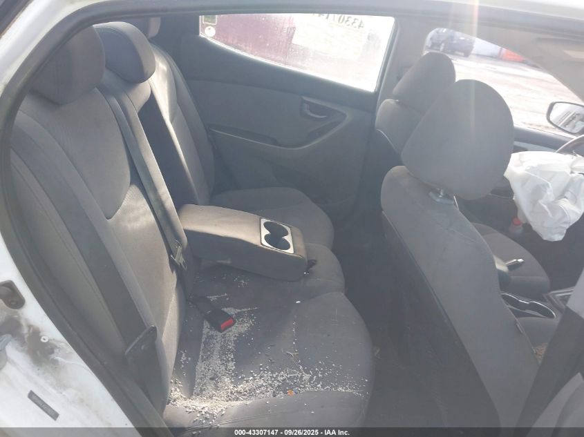 2016 Hyundai Elantra Se VIN: 5NPDH4AE4GH746511 Lot: 43307147