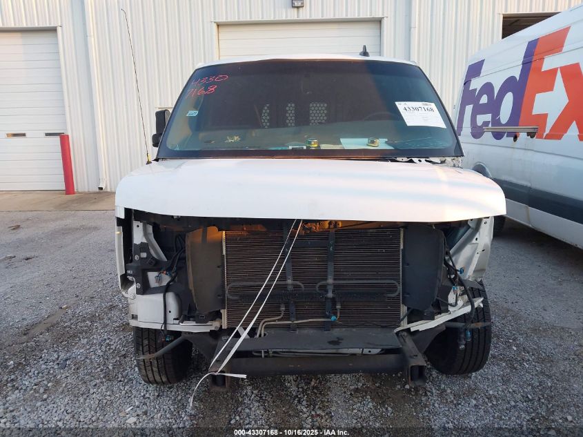 2020 Chevrolet Express Cargo Rwd 2500 Regular Wheelbase Wt VIN: 1GCWGAFG5L1266418 Lot: 43307168