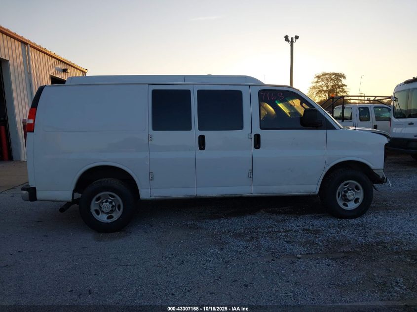 2020 Chevrolet Express Cargo Rwd 2500 Regular Wheelbase Wt VIN: 1GCWGAFG5L1266418 Lot: 43307168