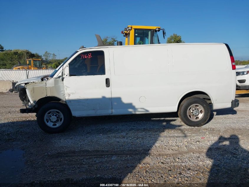 2020 Chevrolet Express Cargo Rwd 2500 Regular Wheelbase Wt VIN: 1GCWGAFG5L1266418 Lot: 43307168
