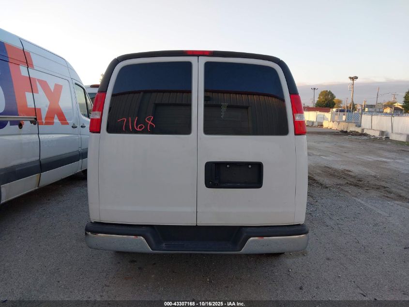 2020 Chevrolet Express Cargo Rwd 2500 Regular Wheelbase Wt VIN: 1GCWGAFG5L1266418 Lot: 43307168