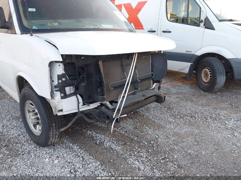 2020 Chevrolet Express Cargo Rwd 2500 Regular Wheelbase Wt VIN: 1GCWGAFG5L1266418 Lot: 43307168