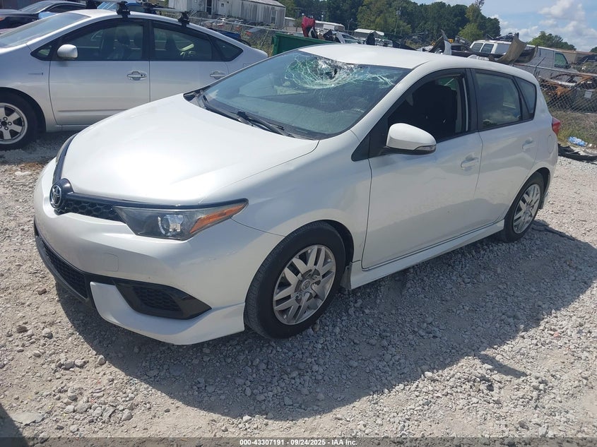 Vin: jtnkarje9hj550884, lot: 43801837, toyota corolla im 20172