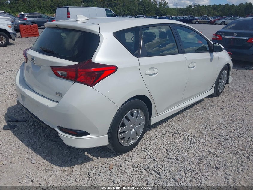 Vin: jtnkarje9hj550884, lot: 43801837, toyota corolla im 20174