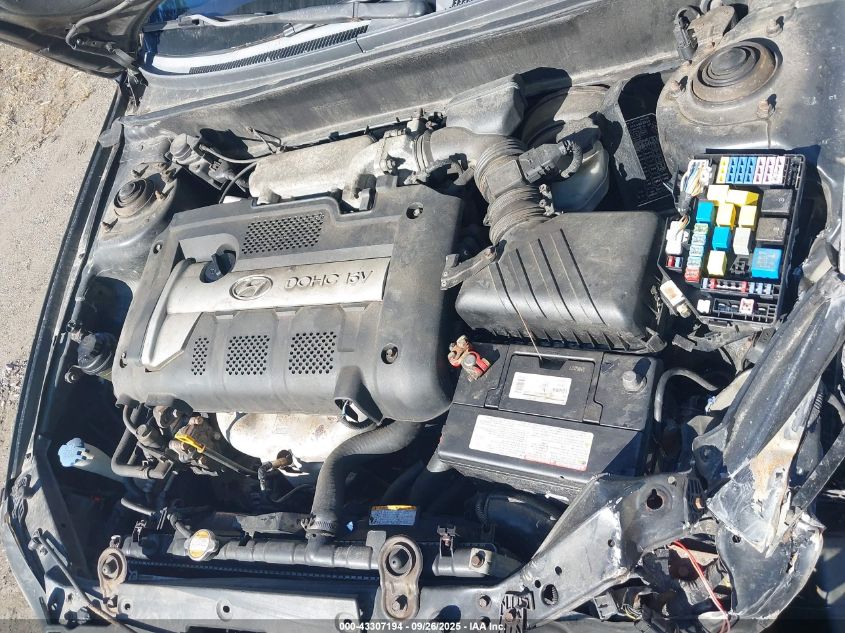 2006 Hyundai Elantra Gls/Limited VIN: KMHDN46D16U350528 Lot: 43307194