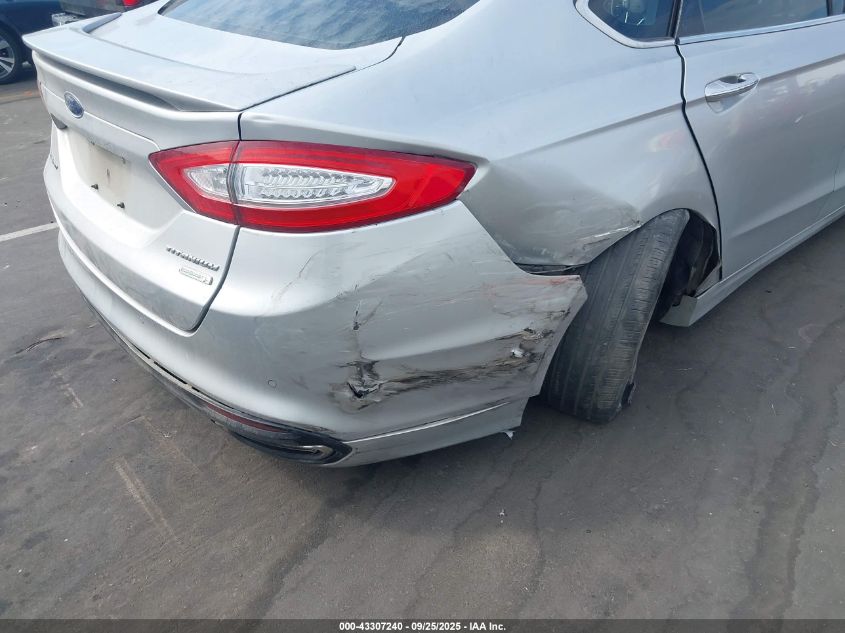 2015 Ford Fusion Titanium VIN: 3FA6P0K99FR265340 Lot: 43307240