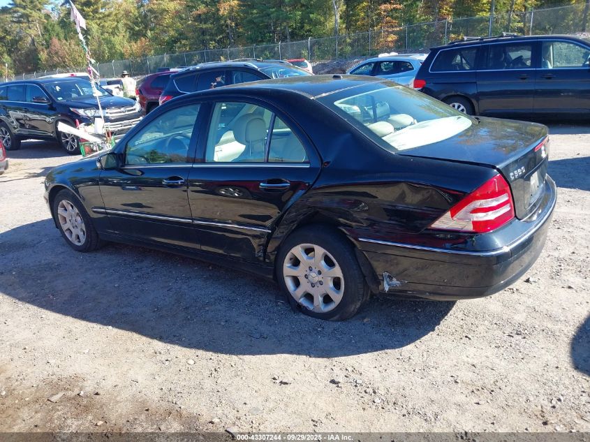 2006 Mercedes-Benz C 350 Luxury 4Matic VIN: WDBRF87H86F752663 Lot: 43307244
