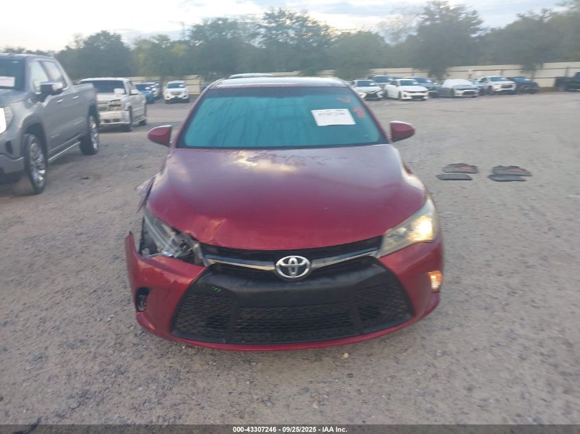 2016 Toyota Camry Se VIN: 4T1BF1FK3GU576668 Lot: 43307246