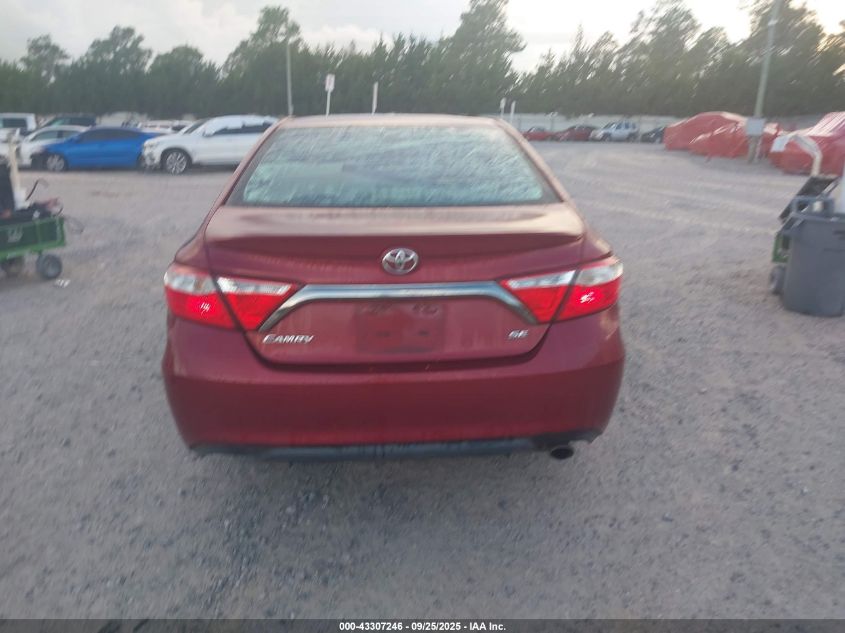 2016 Toyota Camry Se VIN: 4T1BF1FK3GU576668 Lot: 43307246