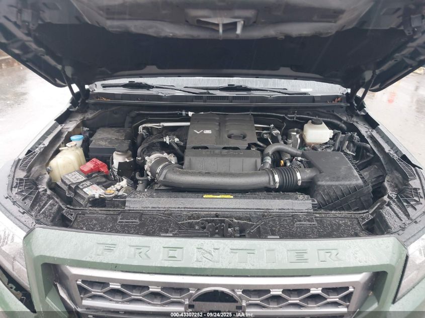 2022 Nissan Frontier Sv 4X4 VIN: 1N6ED1EK1NN678399 Lot: 43307252