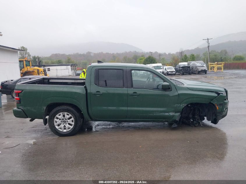 2022 Nissan Frontier Sv 4X4 VIN: 1N6ED1EK1NN678399 Lot: 43307252