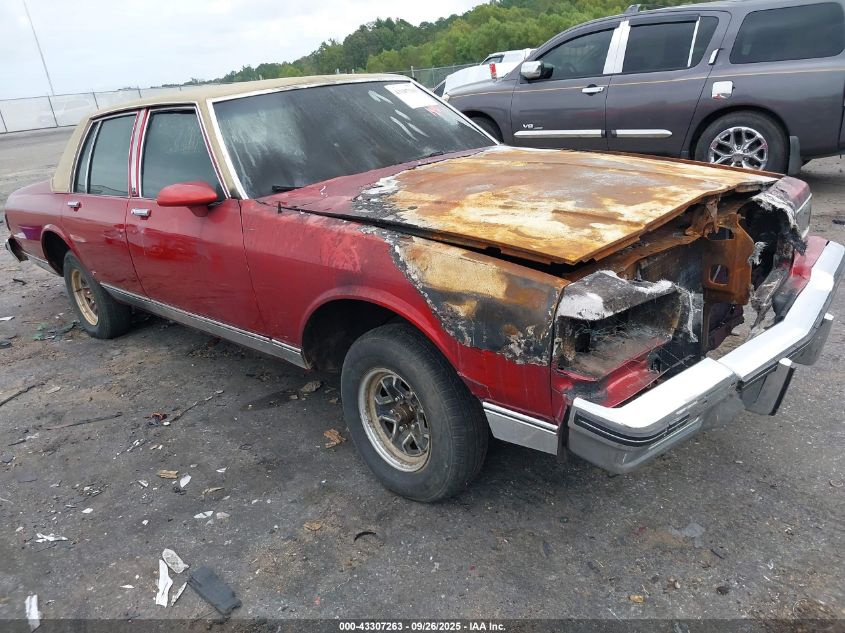 1989 Chevrolet Caprice Classic VIN: 1G1BN51E9KR136040 Lot: 43307263