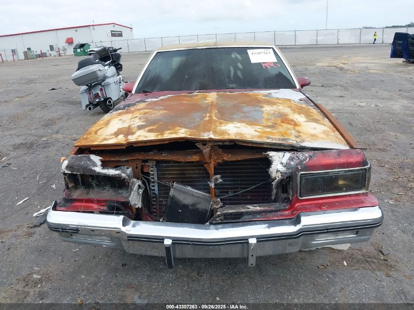 1989 Chevrolet Caprice Classic VIN: 1G1BN51E9KR136040 Lot: 43307263