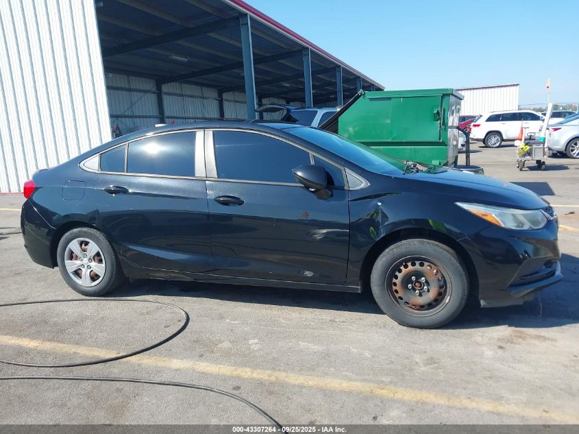 2017 Chevrolet Cruze Ls Auto VIN: 1G1BC5SM6H7132477 Lot: 43307264