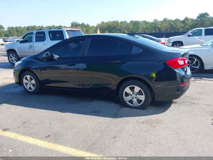 2017 Chevrolet Cruze Ls Auto VIN: 1G1BC5SM6H7132477 Lot: 43307264
