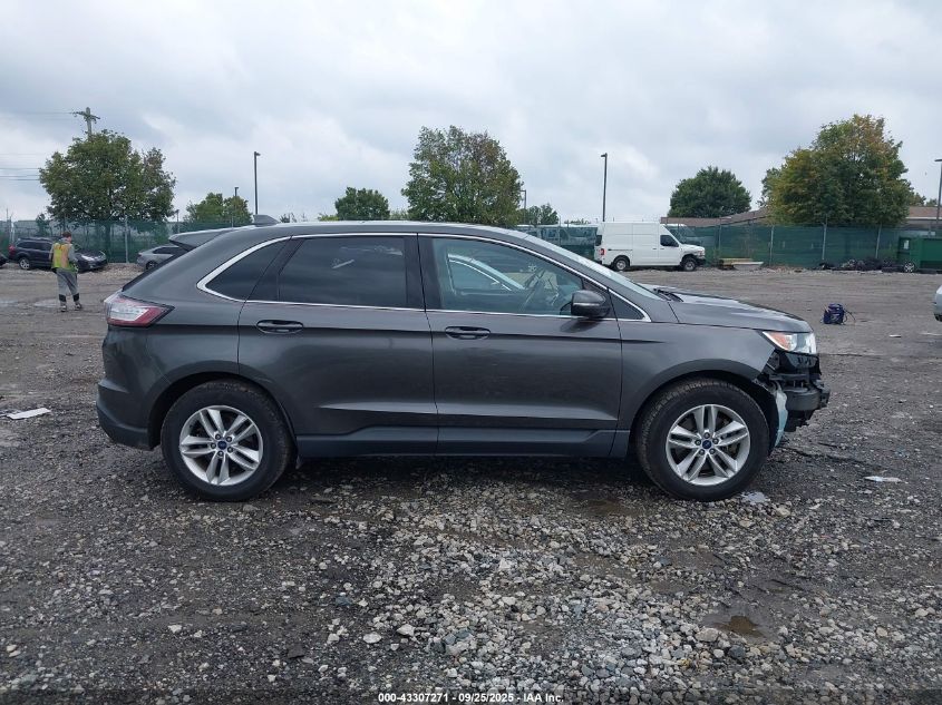 2015 Ford Edge Sel VIN: 2FMTK4J82FBC15840 Lot: 43307271