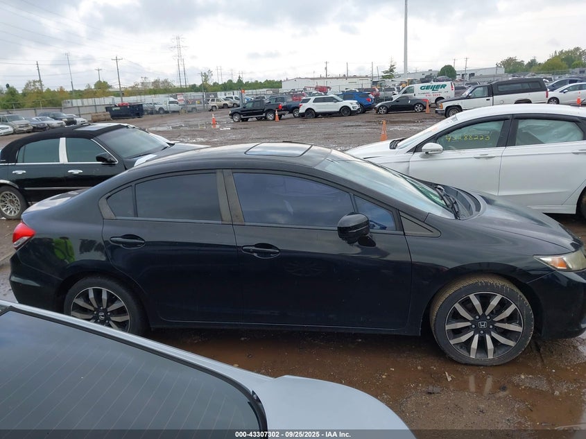 2014 HONDA CIVIC EX-L - 2HGFB2F91EH529922