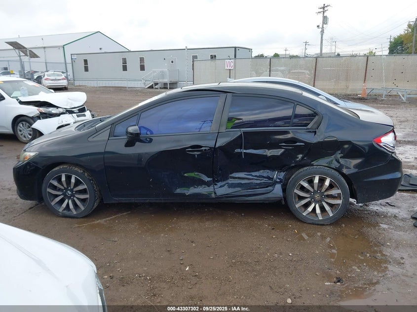 2014 HONDA CIVIC EX-L - 2HGFB2F91EH529922