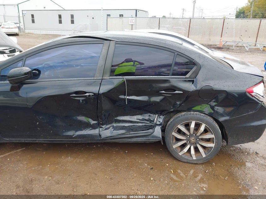 2014 HONDA CIVIC EX-L - 2HGFB2F91EH529922